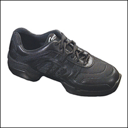 Capezio-Groove Dance sneaker Style #: DS15. Light springy Polyurethane outsole. Air mesh for dry & cool performance. Medial and lateral support leather for better fit and stability. Padded collar with deep Achilles notch for improved toe articulation without heel "bite". Full Footbed with a romovable orthotic foot pad. Improve support from arch tape lacing system. Contrast color laces. Leather or suede upper.
