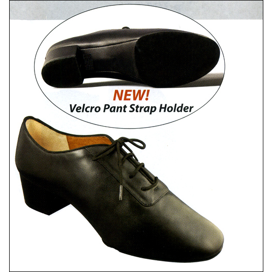 "Eli" - Men's Professional Ballroom Shoe Style #: 180M. Professional Softy Calf Leather:
<li> Men's 1.5" Heel Professional Ballroom Shoe
<li> Velcro pant strap holder under arch
<li> Natural non-slip and breathable liner
<li> Partial shank heel support
<li> Freedom arch
<li> "Barefoot Feel" thin suede half sole
<li> "No tendon Pain" counter height
