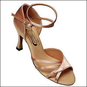 "Eliana" By Freed Of London Style #: Eliana. <li> Available in 2.5 or 3 inch heels.
<li> Suade soles.
<li> 3 way strap fastening.
<li> U.S Sizes 4.5 to 10.5, Half sizes included.
<LI> Not a stock shoe-please allow 4 weeks for shipping.