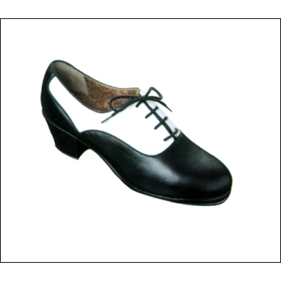 Gregory Hines Tap Shoe For Women Style #: GH02. Available in any men's or women's Size. 
<li> Women: down 2 sizes 
<li> Men: street size
<li> Created with Gregory hines to his specifications for women
<li> 1 1/2" extreme cuban leather stacked heel
<Li> Taps and rubber attached 
<li> Hand crafted
<li> Hand stitched leather sole
<li> Leather Upper
<br>
<br>
Note: These products are made to order. Allow 4-6 weeks to ship and it can be made in many different colors and sizes. For further details call us at (866) 725 1174.<br>
<br>
<b> Made To Order item is final sale<b/>