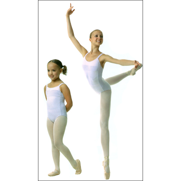 Tank Leotard with Ribbed Straps Style #: HW752. Tank Leotard with Ribbed Straps and Ribbing Details. Adult sizes include a bra liner while child sizes include full front lining.<br>
<br>
Note: Child sizes available in Black, Light Lavender and Soft Pink only.<br>
Note: Adult XL is only available in Black.