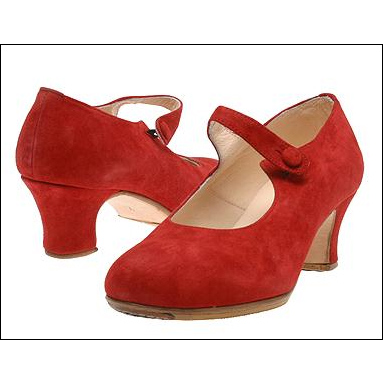 Freed of London Flameco Shoe With Strap (523) Style #: "HIJOS DE IBORRA" - BUCKLE (523). STYLE # 523
<li> Flamenco shoes manufactured in Spain.<br>
<li> Full leather sole with rubber half-sole.<br>
<li> Nails are hand-hammered into the heels and toes for a clear, traditional sound.<br>
<li> Elegant buckle strap.<br>
<li> 2 inch heel.