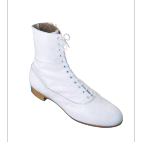 High Lace Boot Style #: K483. <li> Women: order 2 sizes down from street size
<li> Men: Order same as street shoe size
<li> Custom fit available with ankle and calf measurements.
<li> Based on K360 Last and design
<li> Leather upper/lining
<li> Handstitched leather sole
<li> Stacked leather heel
<li> Hand crafted in USA
<li> Can add a size zipper ($50.00 extra)

<li> Can be made in any Custom Color <br>

<br>
Note: These products are made to order. Allow 4-6 weeks to ship and it can be made in many different colors and sizes. For further details call us at (866) 725 1174.<br>
<br>
<b> Made To Order item is final sale<b/>