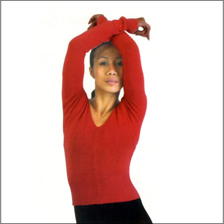 "Amaranth" V Neck Front & Back Sweater Style #: KS406. V Neck Front & Back Sweater.