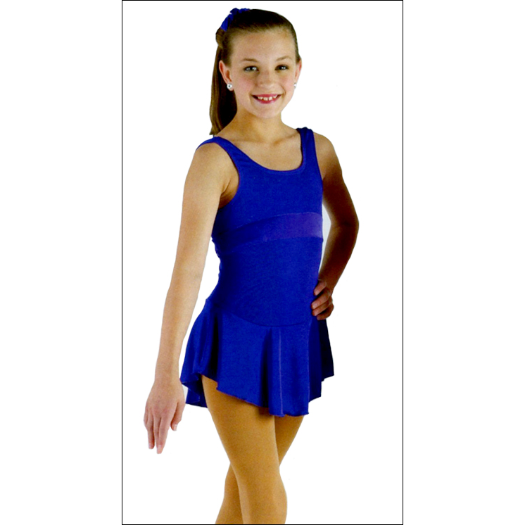 Ice Skating Tank Bow Dress Style #: MS-74997. Slinky dress features a velvet bow and inset. Front and back bodice liner.<br>
<br>
<li>Shown in picture with Skate Tights # 1812-sold separately.<br>
<br>
<b>Limited availability. Please allow 2 weeks for shipping. If unable to wait please call to check available stock.<b/>