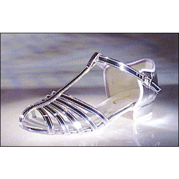 Freed-"Psan"-Young Adult / Adult-Ballroom Shoe Style #: PSAN. Comfortable,low heel ballroom sandal.Suade sole,1" low heel.available in child and adult sizes.Special order shoe-allow 4 weeks for delivery.