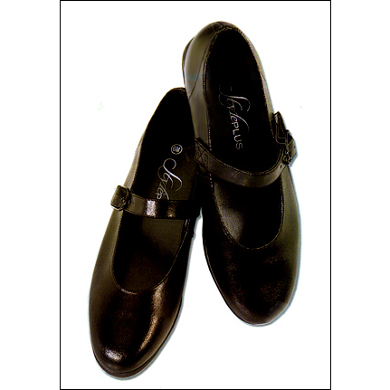 Style Plus -Ballare Style #: BALLARE. <li> Stylish and elegant shoe perfect for your guard, concert and choral needs.<br>
<li> Striking features include a cushioned innersole, a reinforced, durable strap with matching buckle to ensure a secure fit.<br>
<li> Grace, class and elegance all wrapped up in one shoe.<br>
<li> A wide variety of colors adds to the versatality of this shoe.<br>
<li> Call us to inquire about group discounts.<br>