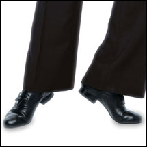 Boys Standard Ballroom Oxford Style #: Child-MLB/ Child-MPB. The children's version of the Standard Oxford. This shoe features a non-slip suede sole. Fully lined upper and has a cushioned insole for comfort. Available in Leather or Patent Leather.
<li> Allow 2-4 weeks for shipping on this item.