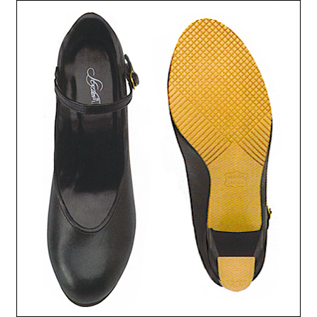 Styleplus- Broadway Style #: BROADWAY. <li> Soft Vinyl upper for comfort and flexibility.<br>
<li> Scored, full Leather sole with 1 1/2 Inch heel.<br>
<li> Cushioned, heel-to-toe innersole and sock lining.<br>
<li> Wide width start at size 7.<br>
<li> Call us to inquire about group discounts.<br>