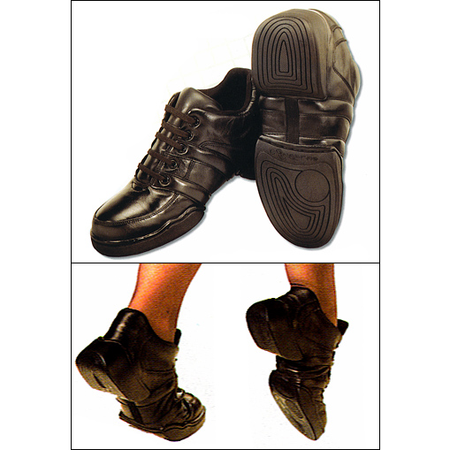 StylePlus -Olympus Style #: OLYMPUS. <li> The Olympus has the most versatality of any dance/cheer/guard shoe on the market. This is the answer for all your guard and dance needs.<br>
<li> High Grade Leather With A Split Sole allows maximum movement and stability. Side support panels allow for the most secure fit while performing the most demanding dance routines.<br>
<li> No other split sole sneaker can match the comfort and performance of the Olympus.<br>
<li> Designed on a womans last-ladies order same as street shoe size,men order 2 sizes higher.<br>
<li> Call us to inquire about group discounts.<br>
