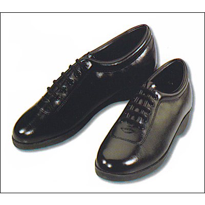 Styleplus- Patriot Style #: PATRIOT. <li> The Patriot offers the widest selection for one style of shoe. A proven consistent performer year after year.<br>
<li> Designed in lightweight flexible soft vinyl with removable cushioned arch insert giving you sleek styling to enhance the look of any band uniform without compromising comfort.<br>
<li> True individual sizing for both men and women in both medium and wide widths.<br>
<li> The non-marking durable rubber sole comes complete with a BEVELED HEEL and will accomodate a spat nicely.<br>
<li> An ideal band or Concert Shoe.<br>
<li> Call us to inquire about group discounts.<br>