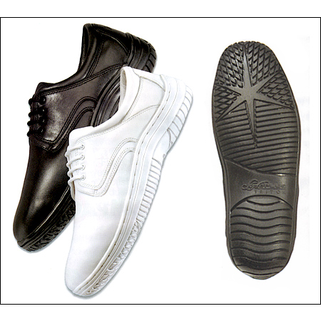 The Triton For  Women's Style #: TRITON-WOMEN. <li> Uppers: Premium Nappa Leather.<br>
<li> Soft Leather quarter Lining inserted with heavy foam for long lasting durability and comfort. <br>
<li> Midsole: High quality EVA composite foam allows absorption of shock.<br> 
<li> Out sole: 100% pure rubber promotes longer wearing of your investment.<br>
<li> Exclusive Directional Sole Sync System DS3: Newly designed pivot point on the out sole gives you exact direction change.<br>
<li> Size Range: The LARGEST in the industry.<br>
<li> Toe And Heel: Rounded design for forward and backward mobility without disruption of sound.<br>
<li> Removable multi-layer cushioned leather arch insert (accommodates orthotics).<br>
<li> Deep foam padding in tongue.<br>
<li> Call us to inquire about group discounts.<br>
