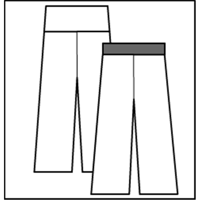 Roll Down Clam Digger With Trim At Waist by Bal Togs 37338733, On Stage Dancewear, Capezio