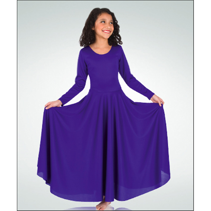Praise Dance Loose Fit Long Sleeve Dance Dress by Angelo Luzio 588