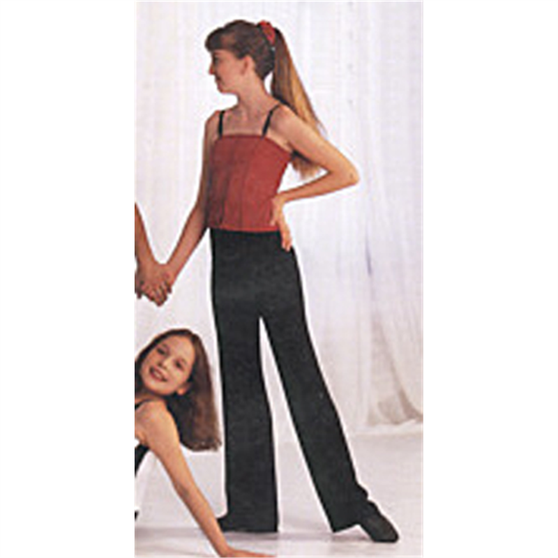 Capezio Classic Jazz Pants Medium Inseam Femme - Pantalon De Danse Élégant