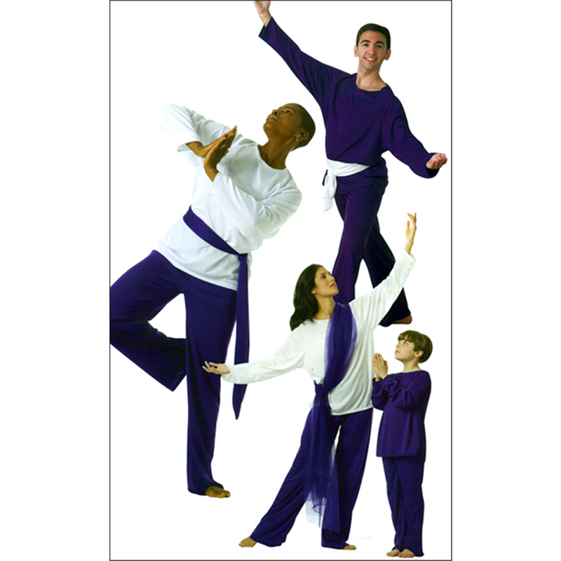 thumbnail image 2 of Danzcue Men's Praise Worship Dance Robe – Stand-up Collar, Hooded, Medieval Gothic Style 2 of 4