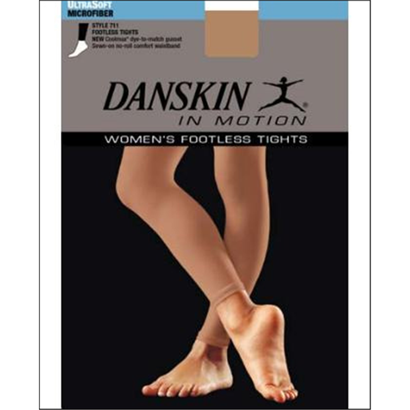 Women's UtraSoft Microfiber Footless Tight by Danskin : 711, On