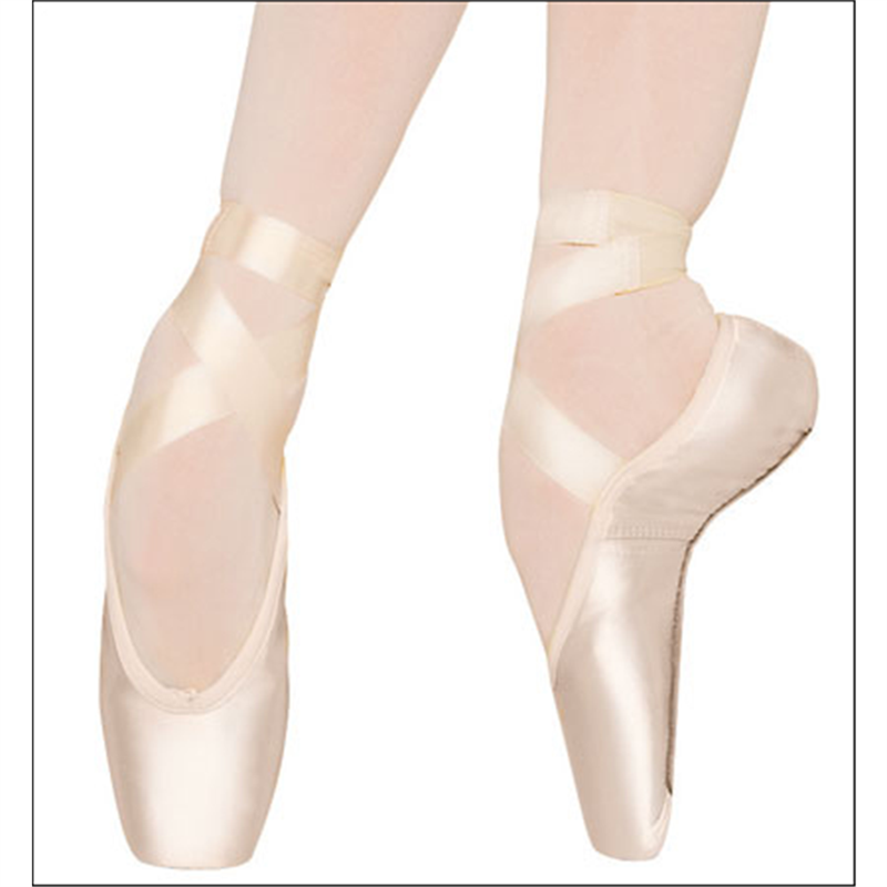 Ballet Shoes Women Dance Hard Sole Flat Pointe Toe Shoes Dancewear Stage Shoes 