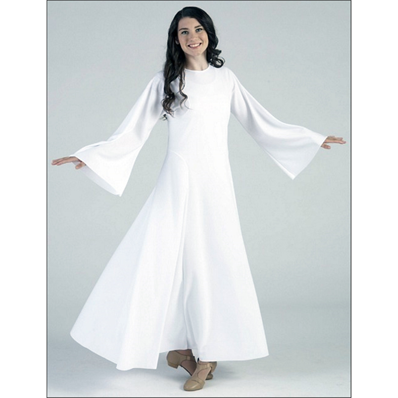 white praise dance tops