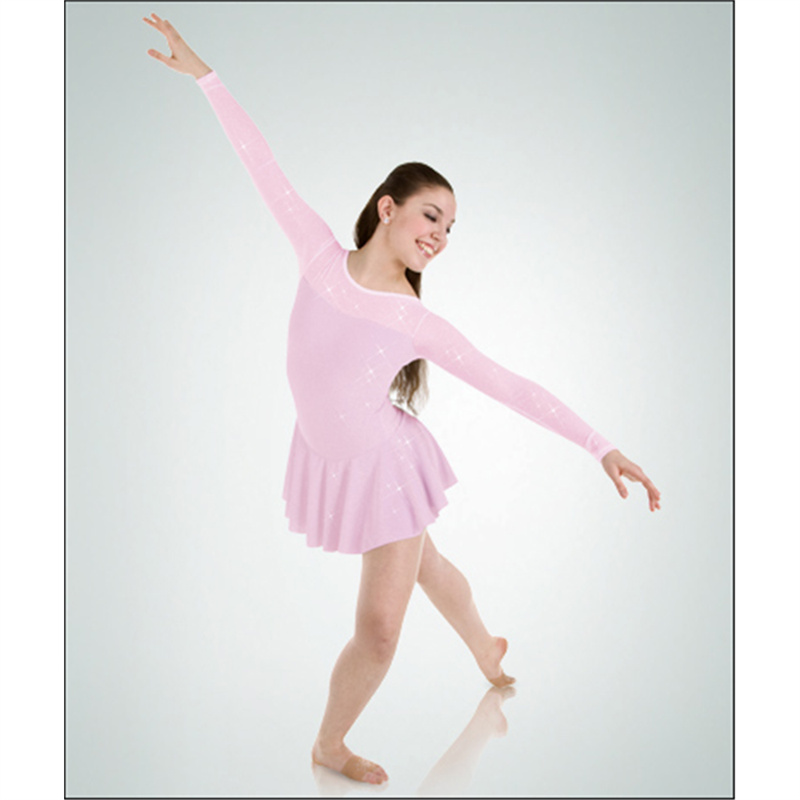 Sparkle Velvet Sweetheart Neck Leotard By Body Wrappers 8101 On
