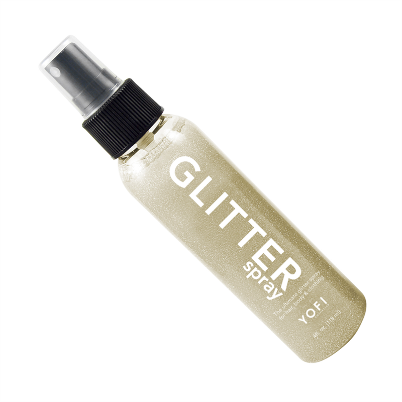 Gold Glitter Spray by Yofi Cosmetics : YO195 Yofi Cosmetics, On