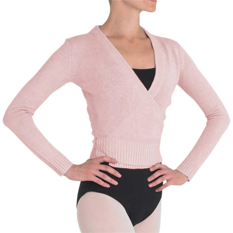 Knit wrap sweater outlet