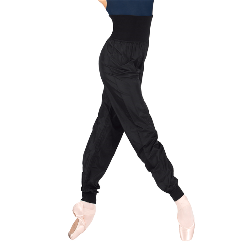 Adult High Waist Garbage Bag Pants by Sansha : L0108N Sansha , On Stage  Dancewear, Capezio Authorized Dealer.