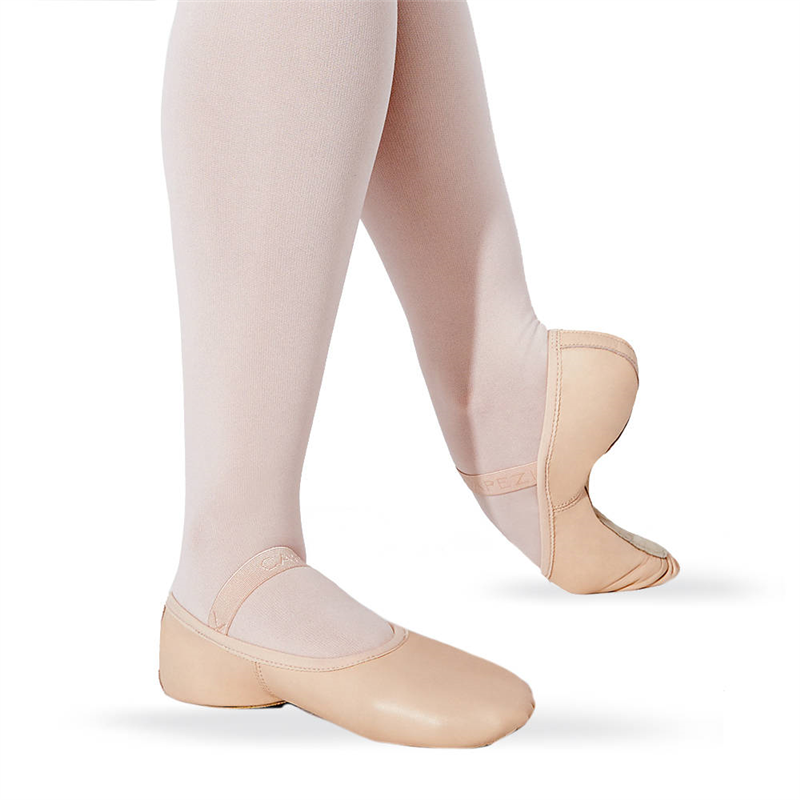 Girls "Lily" Full Sole Leather Ballet Shoes by Capezio Girls "Lily" Full Sole Leather Ballet Shoes by Capezio